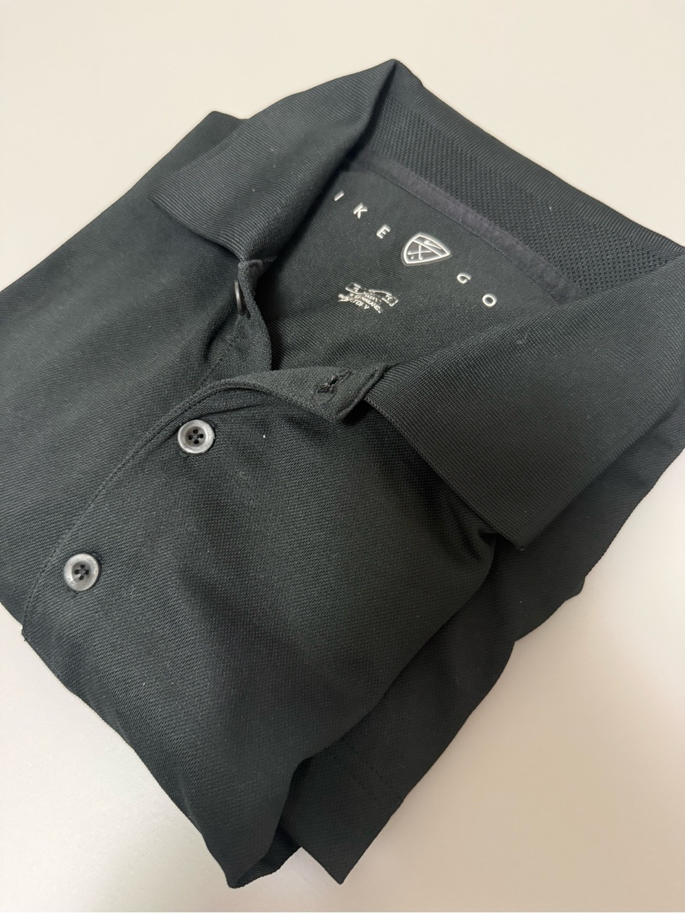 Nike Golf Long‎ Sleeve Polo Shirt Size XL. Q12
